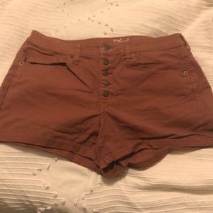 Rust Shorts